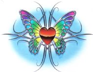 Heart and Butterfly thing